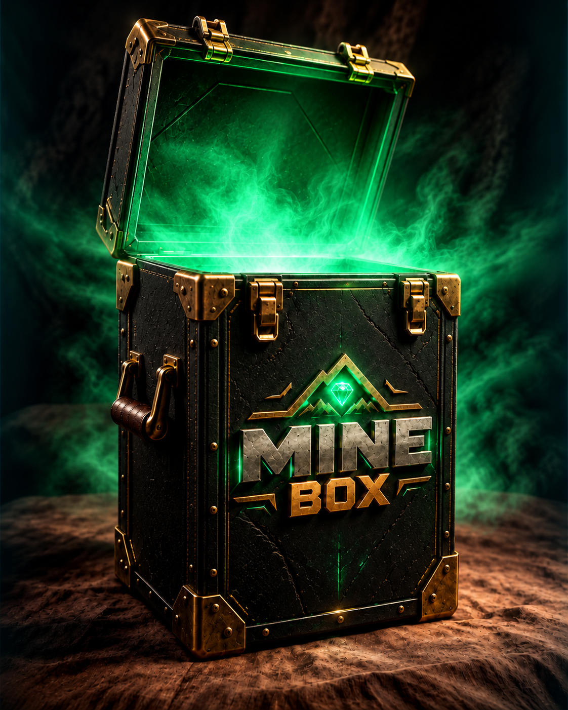Mine Box Green